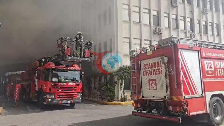 Ümraniye Dudullu’da imalathane yangını: Alevler kısa sürede büyüdü, müdahale anları görüntülendi
