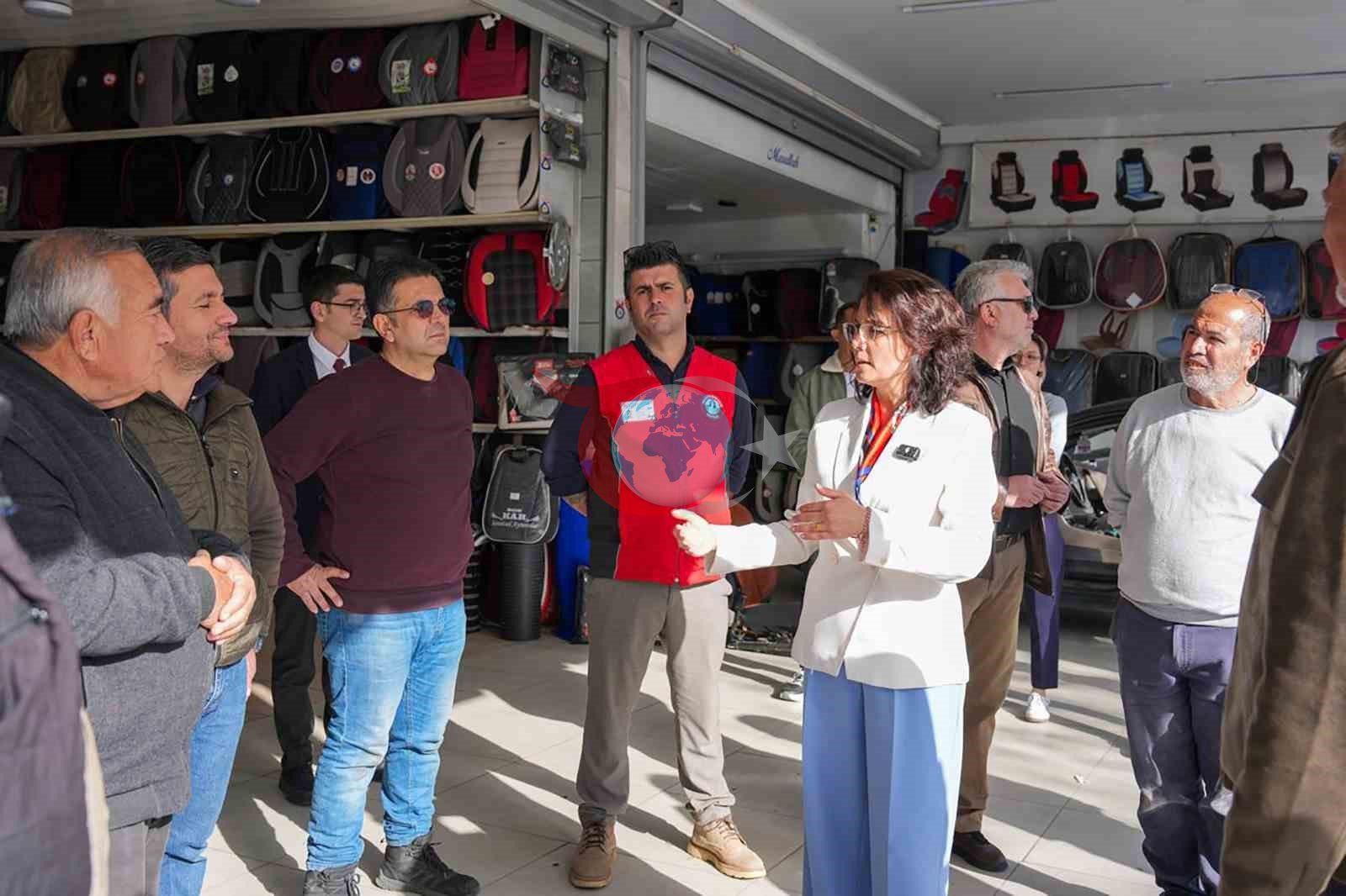 Başkan Köksal Aras Sanayi esnafıyla bir araya geldi