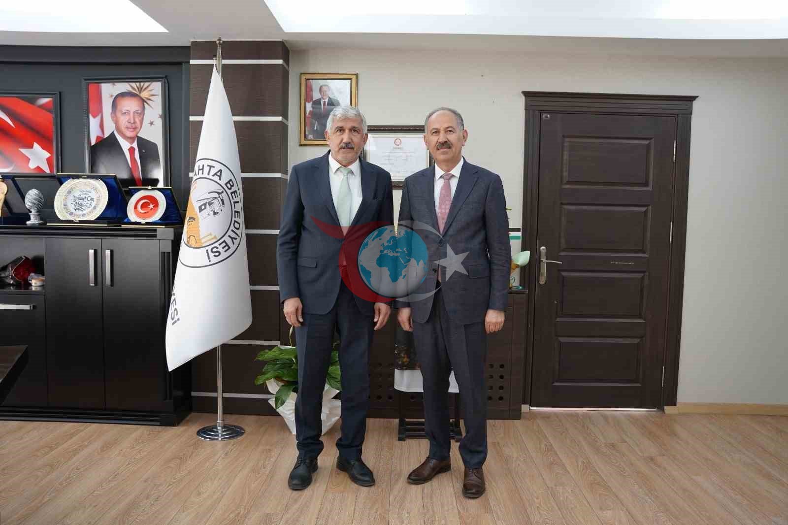 Ardeş Belediye Arpaçay’dan Kahta Belediyesine ziyaret