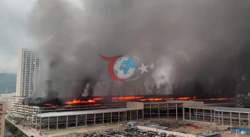 Çin'de Elektrikli Araç Fabrikasında Yangın Paniği! BYD'den Açıklama Var