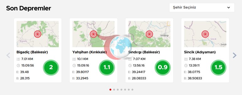 Son dakika... Marmara Denizinde 3.9 büyüklüğünde deprem