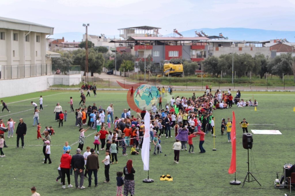 Köşk’te çocuklar şenlikte buluştu