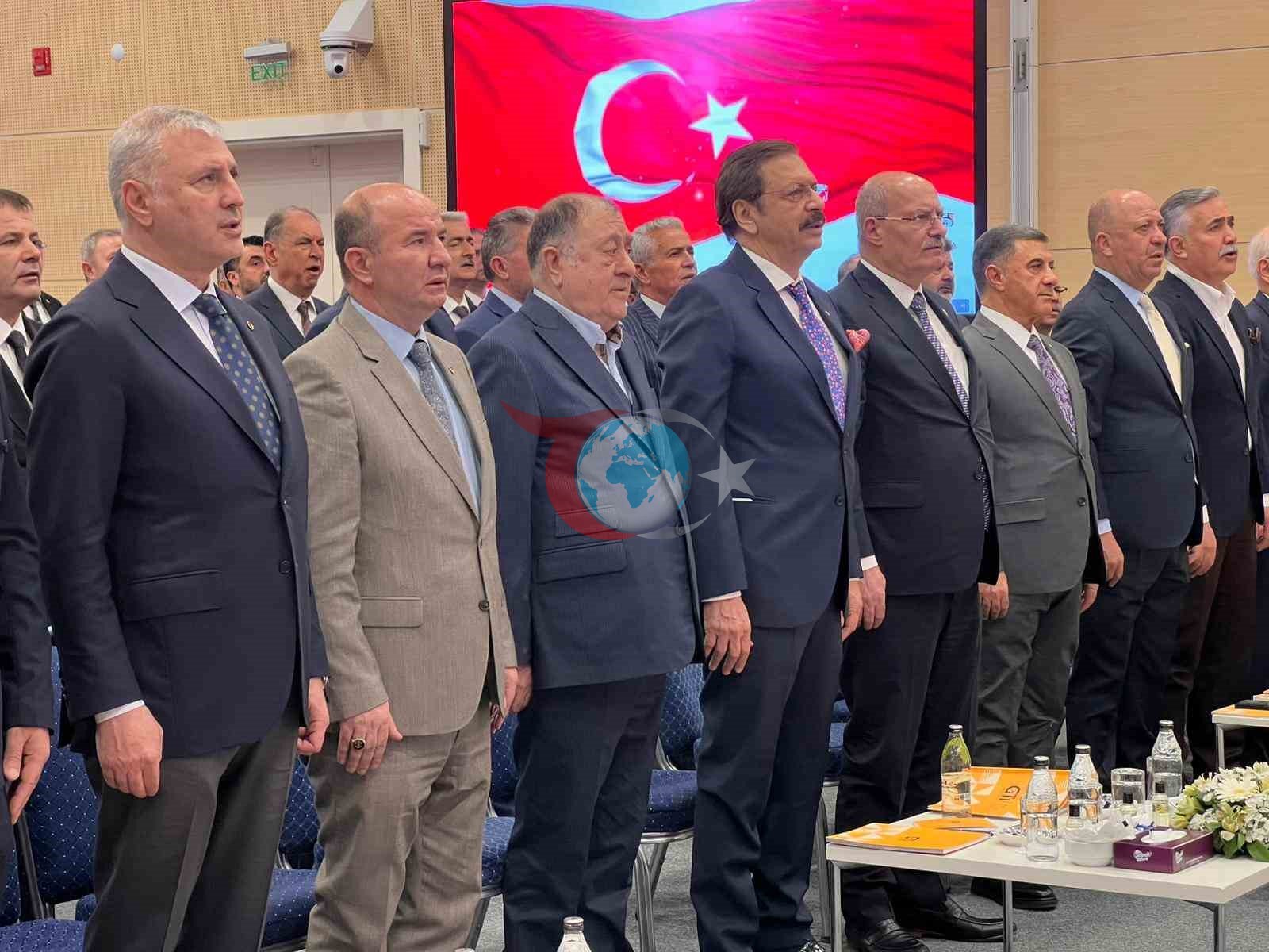 Başkan Dumandağ, TOBB Başkanı Hisarcıklıoğlu ile bir araya geldi