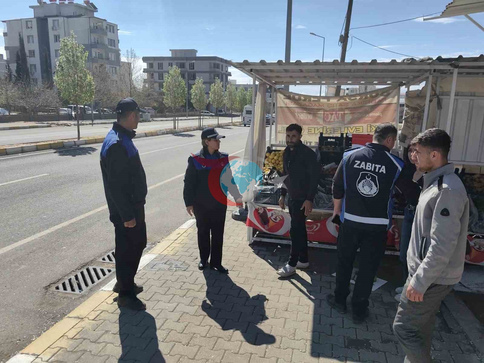 Adıyaman’da kaldırım işgallerine sıkı denetim
