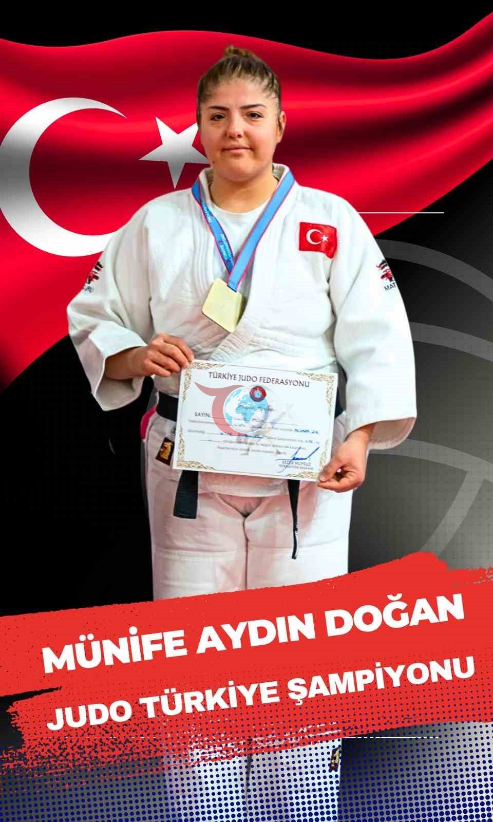 Denizlili judoculardan Türkiye şampiyonluğu