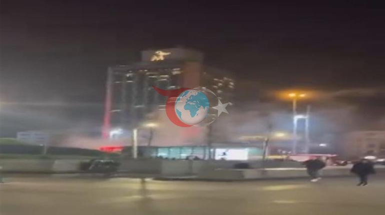 Taksim Metro İstasyonunda korkutan yangın