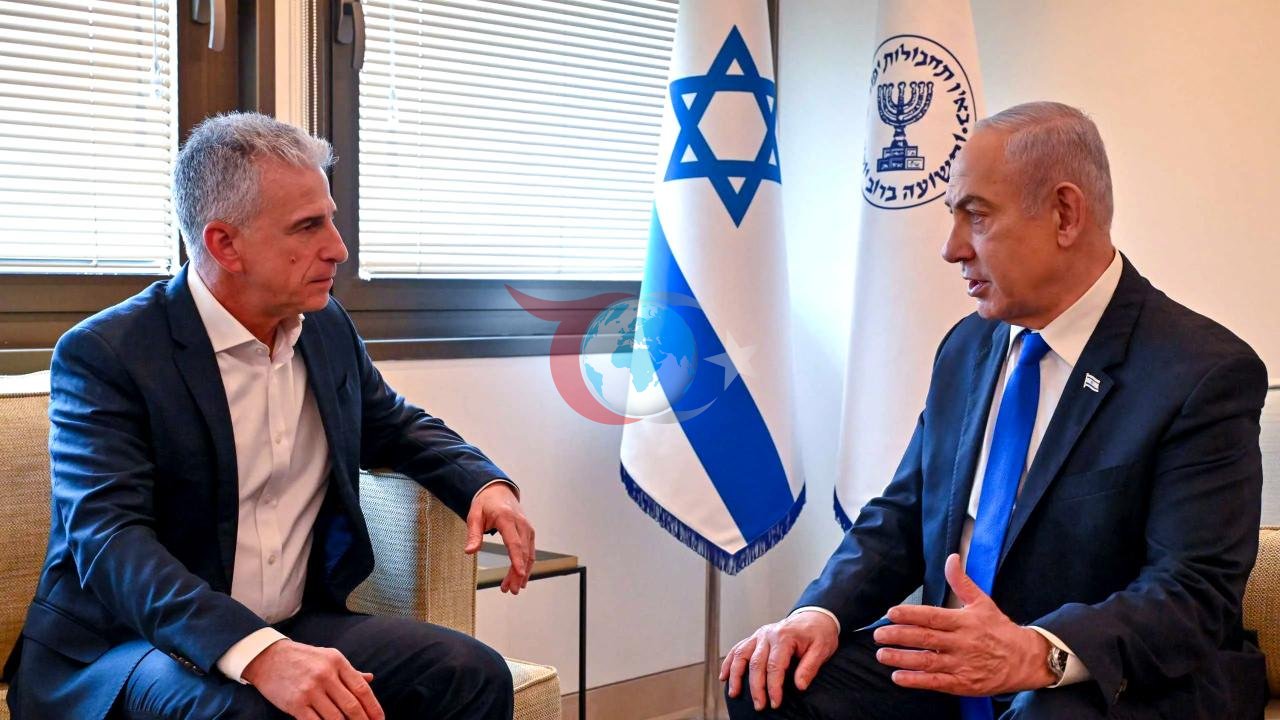 David Barnea ve Binyamin Netanyahu