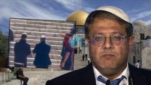 İsrailli bakan Ben Gvirden skandal bir baskın daha Mescid-i Aksada provokasyon