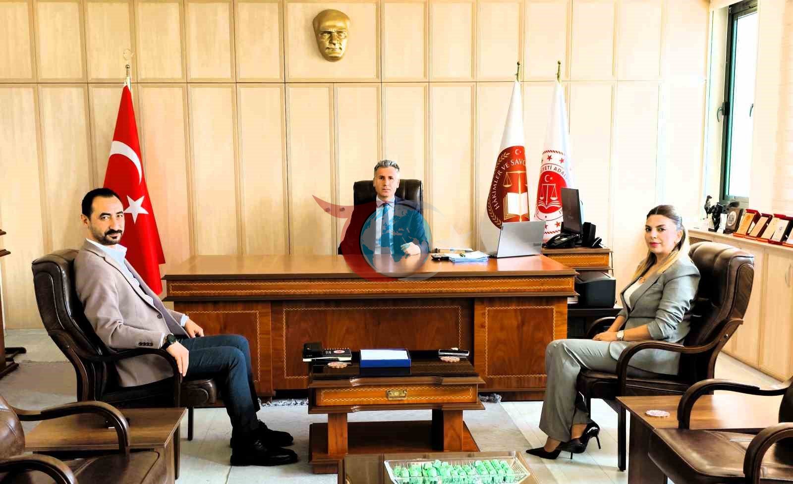 Denizli Adliyesi personellerinin yaşadığı sorunlar çözüm odaklı ziyaretlerde masaya yatırıldı