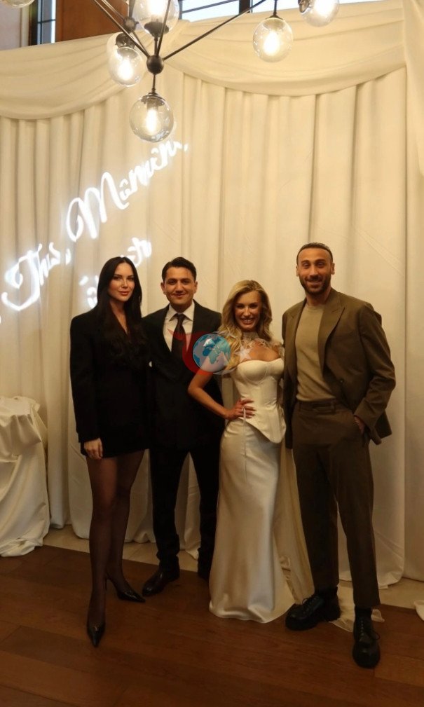 Cengiz Ünder ve Bilge Yenigül nişanlandı - Resim : 2