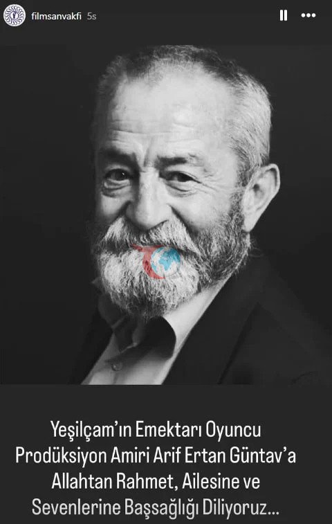 Arif Ertan Güntav'ın vefatı üzüntü yarattı