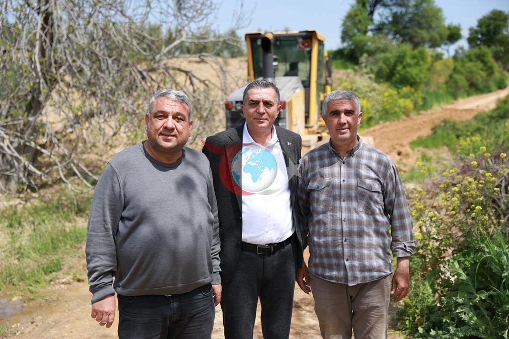 Başkan Şimşek, Manisa Ovası'ndaki Yol Çalışmalarını Denetledi