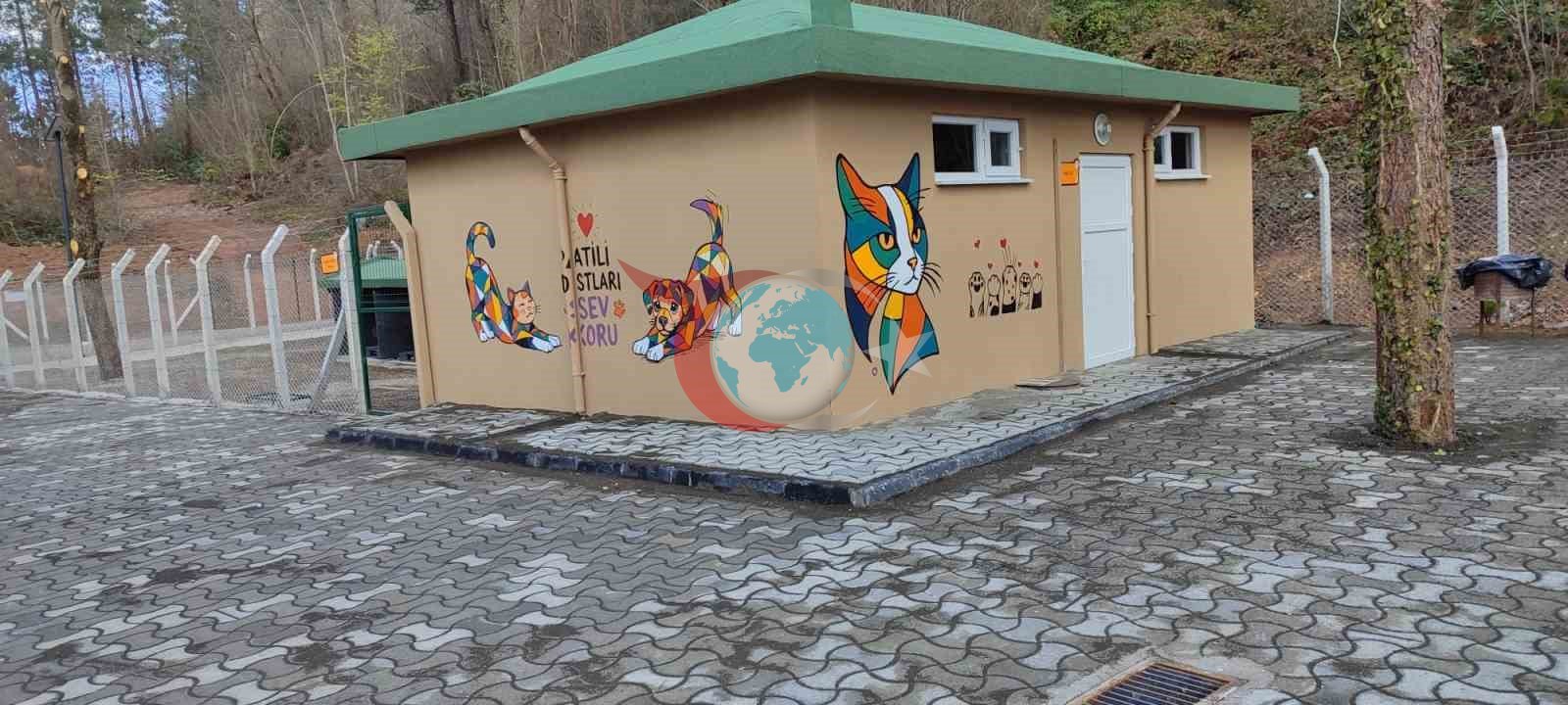 Ünye&rsquo;de sahipsiz hayvanlar için örnek tesis tamamlanıyor
