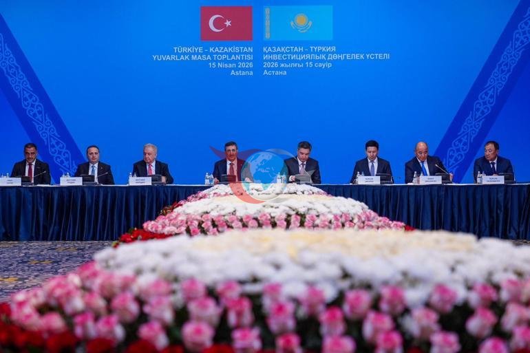 Cumhurbaşkanı Yardımcısı Yılmaz, Türkiye- Kazakistan Yuvarlak Masa Toplantısına katıldı