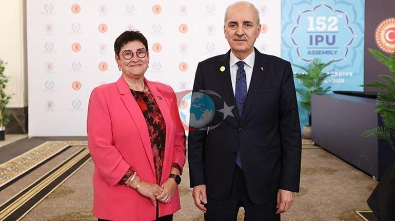 TBMM Başkanı Kurtulmuş, AKPM Başkanı Bayr ile görüştü