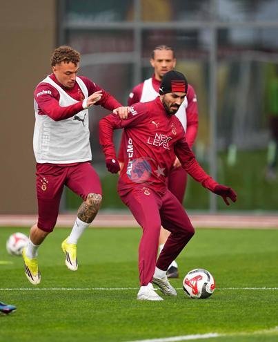 Galatasaray, Gençlerbirliği maçı hazırlıklarına devam etti