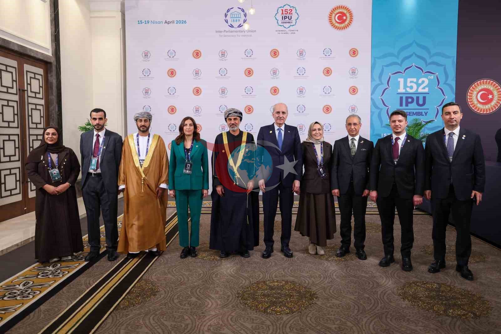 TBMM Başkanı Kurtulmuş, Umman Şura Meclisi Başkanı Al Maawali ile görüştü