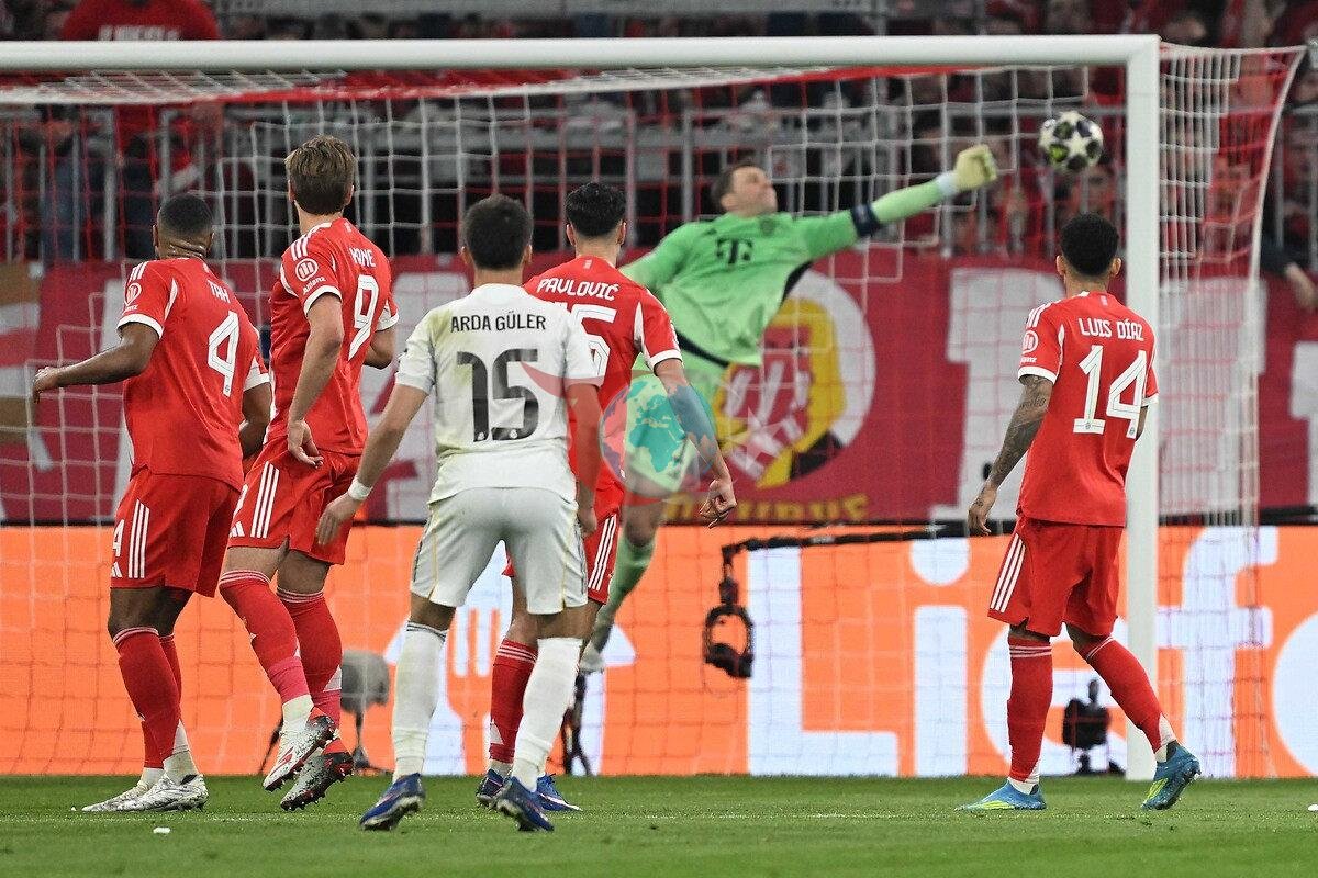 Arda Güler'in frikikten attığı gol
