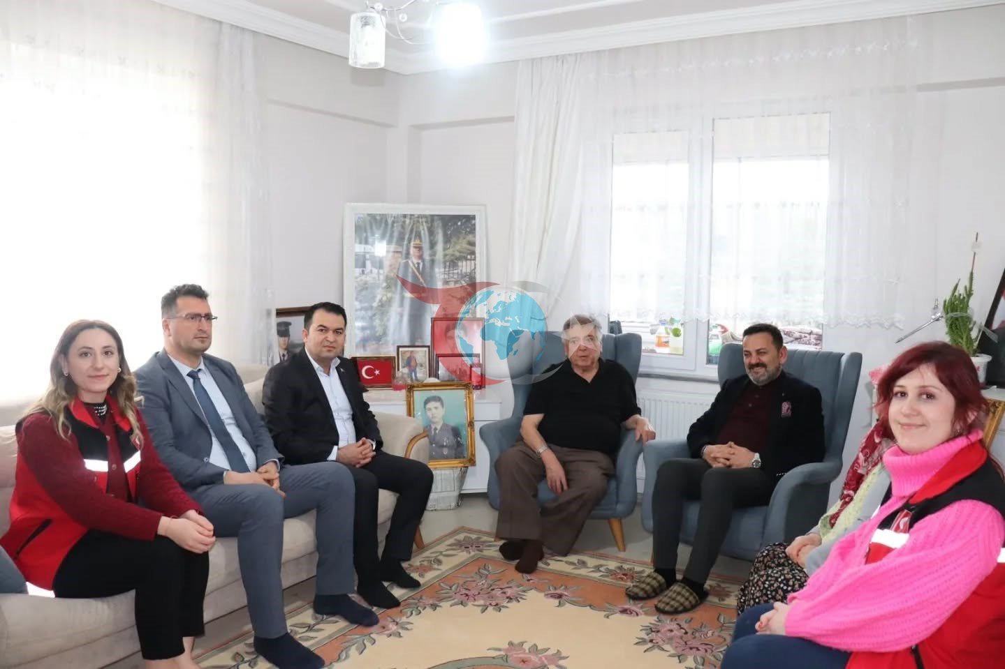 Bilecikโte ลehit ailesi ile anlamlฤฑ buluลma