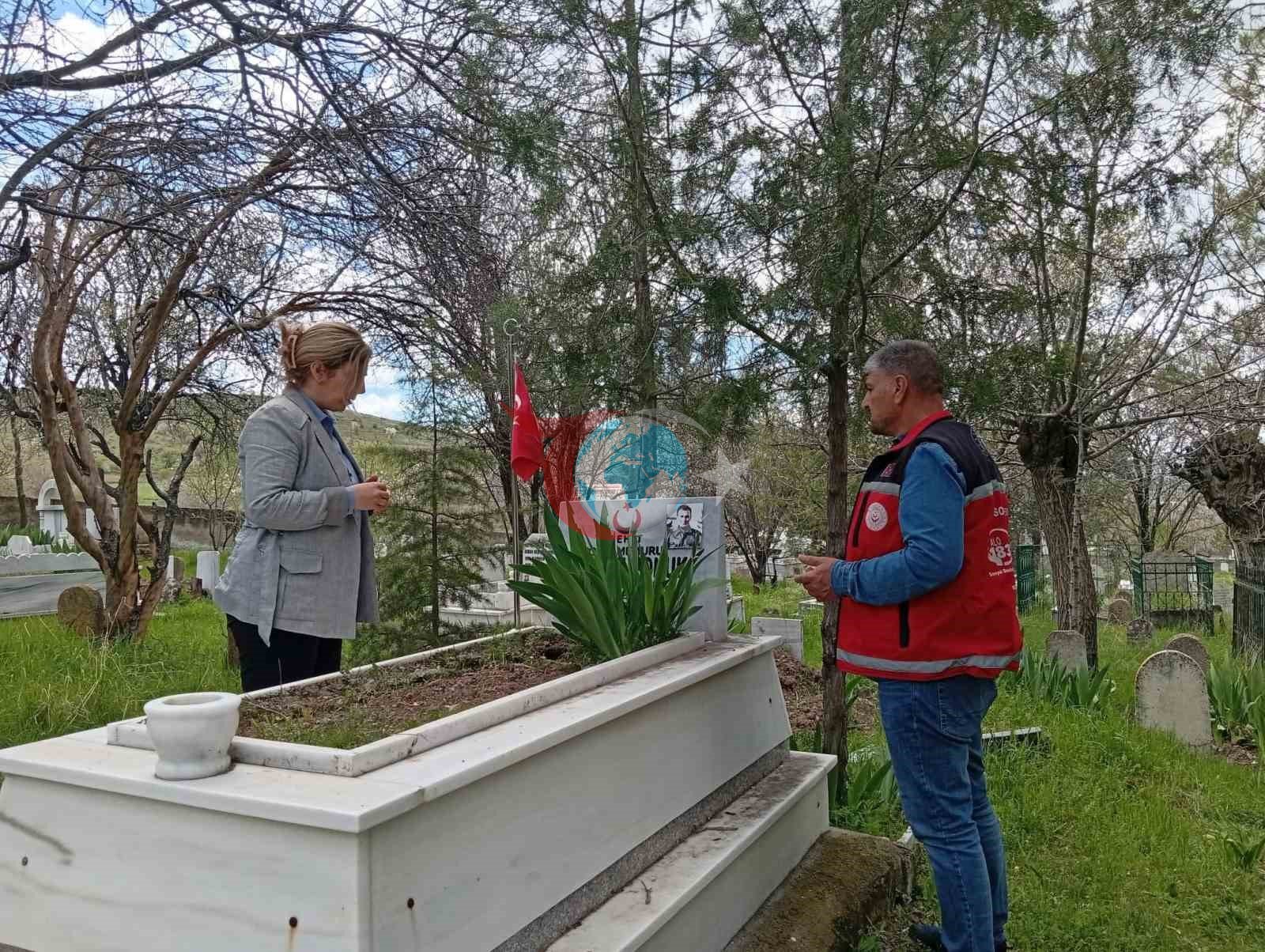 Elazığ&rsquo;da şehitlikler ziyaret edildi