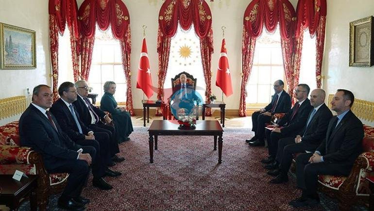 Cumhurbaşkanı Erdoğan, Rusya Federasyon Konseyi Başkanı Matviyenko’yu kabul etti