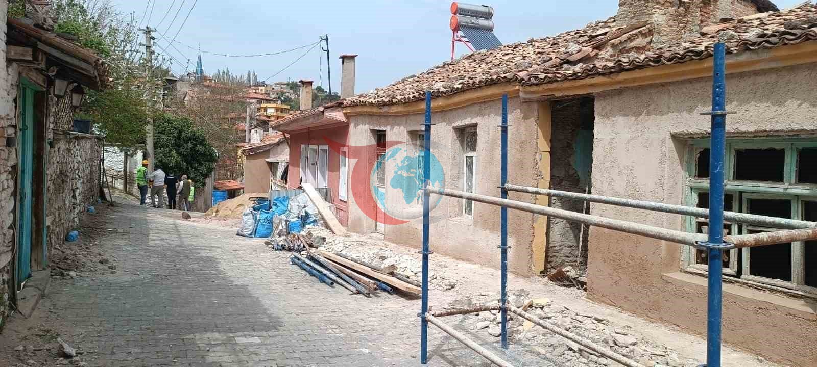 Buldan’da tarihi sokaklara yeni dokunuş