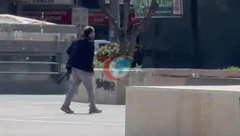 Diyarbakır’da sokakta korku dolu anlar Sağa sola sıkacağım diyerek ateş açtı