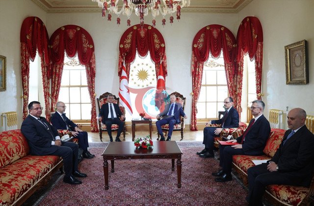 Cumhurbaşkanı Erdoğan, KKTC Cumhurbaşkanı Erhürman ile görüştü - Resim: 2