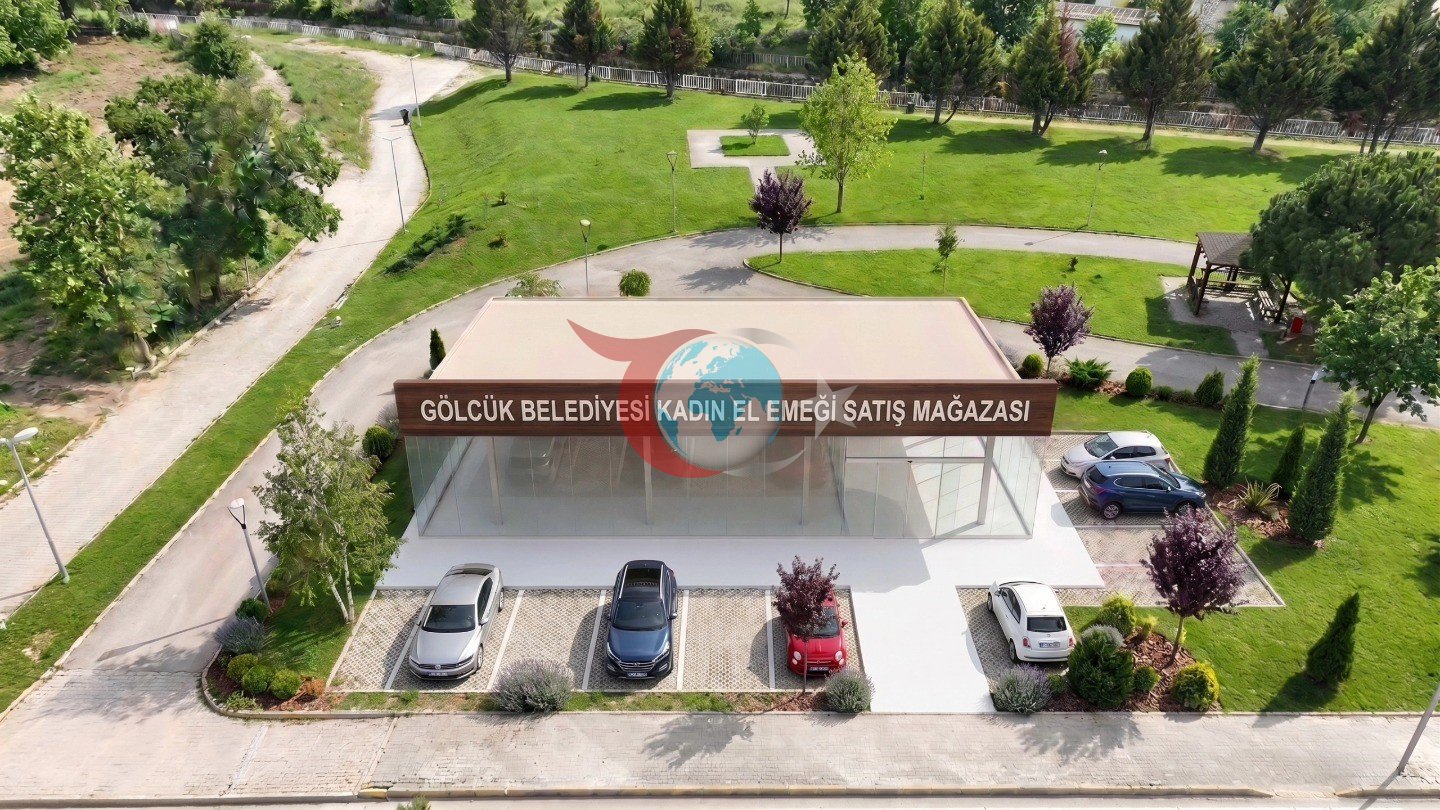 Gölcük&rsquo;te kadın el emeği satış mağazası için çalışmalar başladı
