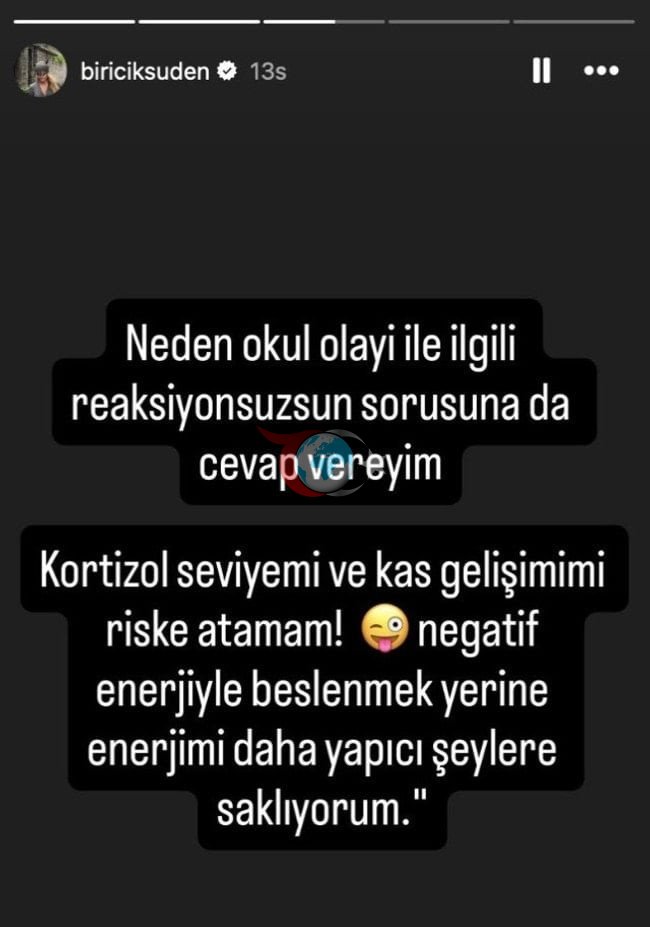 Skandal paylaşım: Biricik Suden'e tepkiler çığ gibi