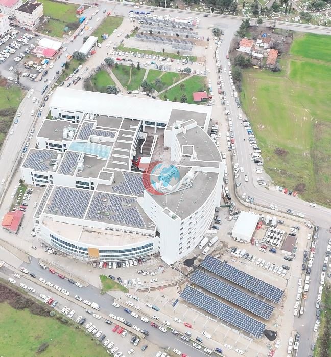 Bafra Devlet Hastanesi enerjisini güneşten sağlıyor: Günlük 50 bin TL tasarruf