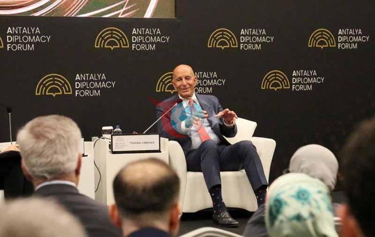 ABD Büyükelçisi Barrack ADFde konuştu: Erdoğana çok büyük saygım var