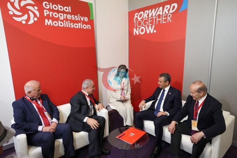 CHP Genel Başkanı Özel, eski Filistin Başbakanı Iştiyye ile görüştü