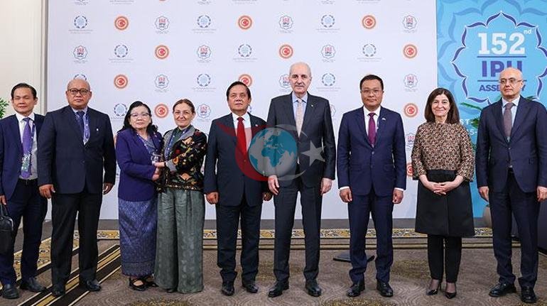 TBMM Başkanı Kurtulmuş, Borithi kabul etti