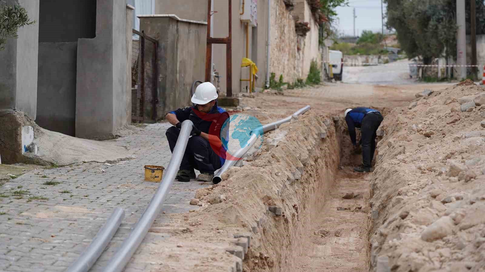 Yatağan Dere Mahallesi&rsquo;nde içme suyu hatları yenileniyor
