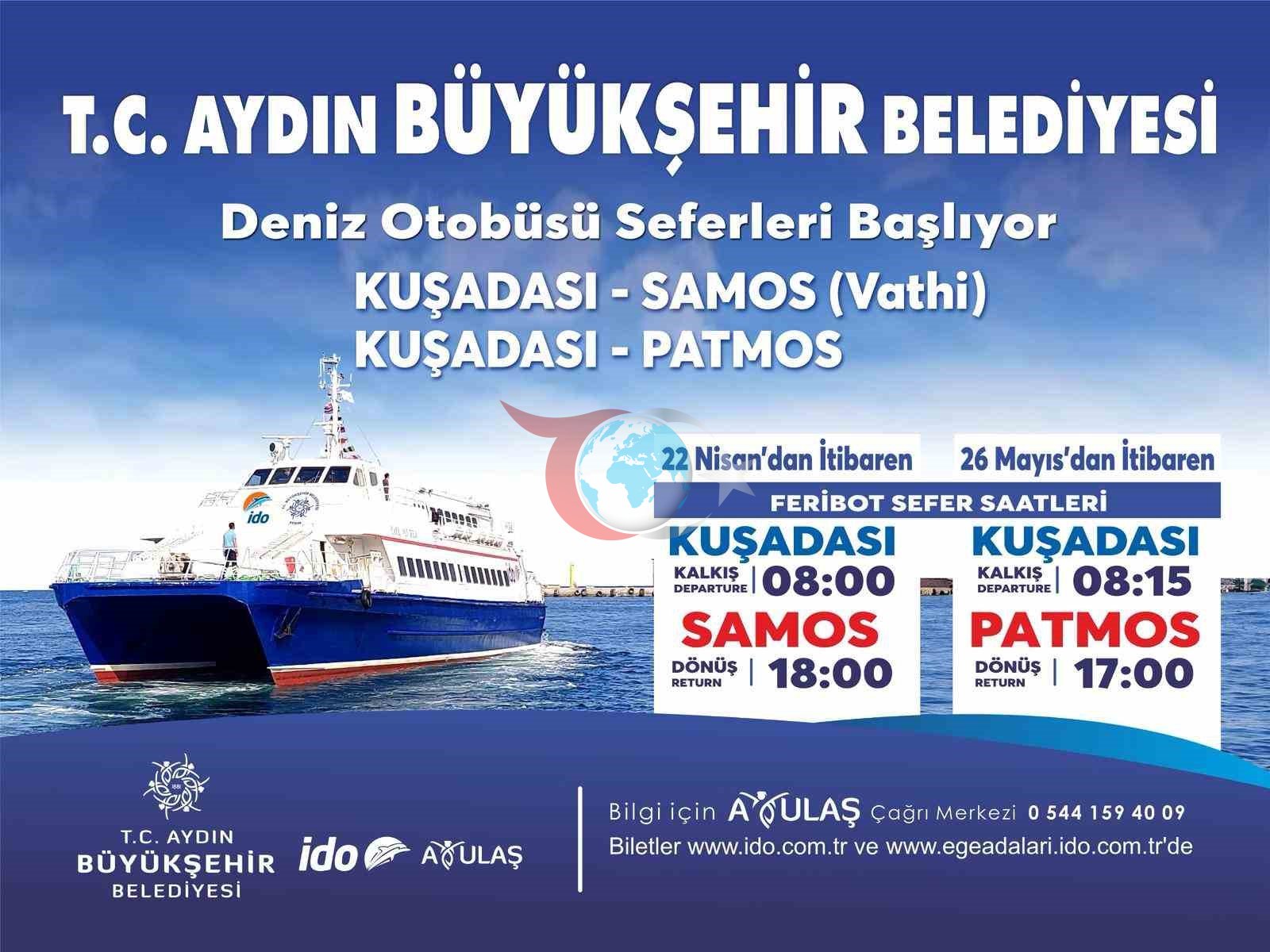 Aydın’dan Avrupa’ya açılan seferler için geri sayım başladı