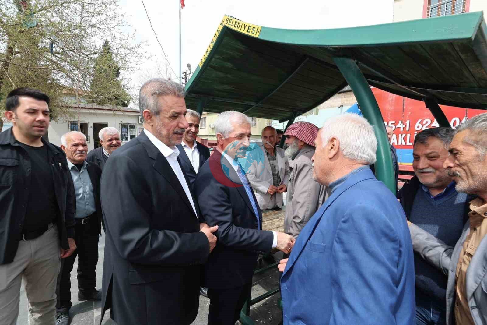 Tahmazoğlu, vatandaşlarla bir araya geldi