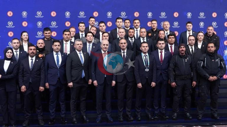 TBMM Başkanı Kurtulmuş, PAB 152nci Genel Kurulu kapsamında katılımcılarla bir araya geldi