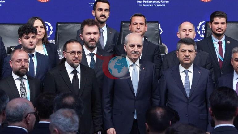 TBMM Başkanı Kurtulmuş, PAB 152nci Genel Kurulu kapsamında katılımcılarla bir araya geldi