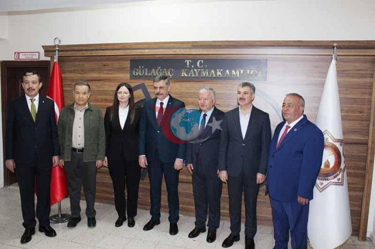 Bakan Çiftçi, kaymakamlık yaptığı ilk görev yeri olan ilçeyi ziyaret etti