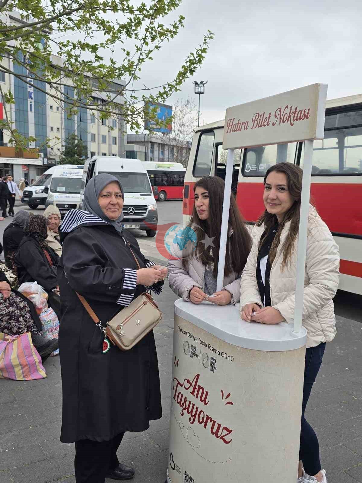 Balıkesir&rsquo;de toplu taşıma gününde nostalji rüzg&acirc;rı