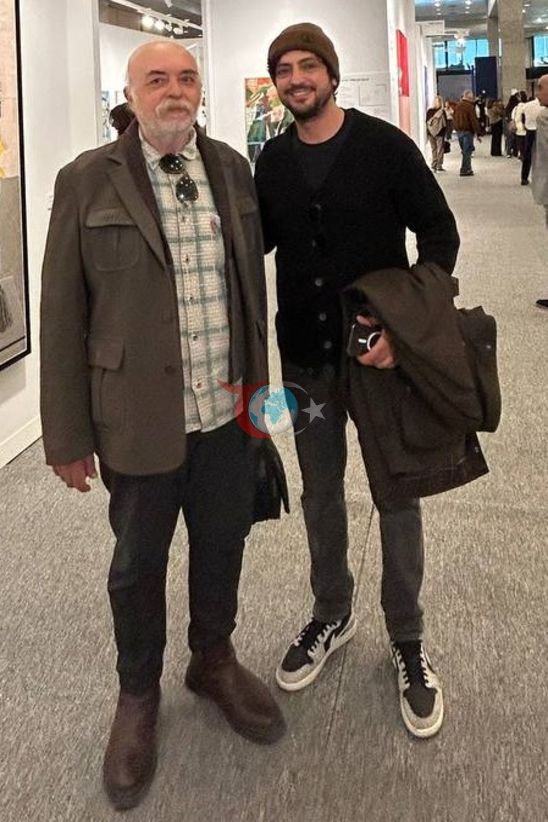 Ünlü isimler sergide buluştu