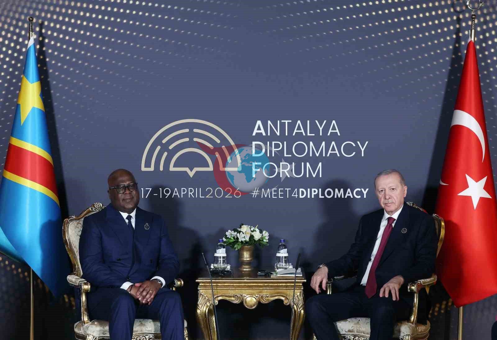 Cumhurbaşkanı Erdoğan, Kongo Demokratik Cumhuriyeti Cumhurbaşkanı Tshisekedi ile görüştü