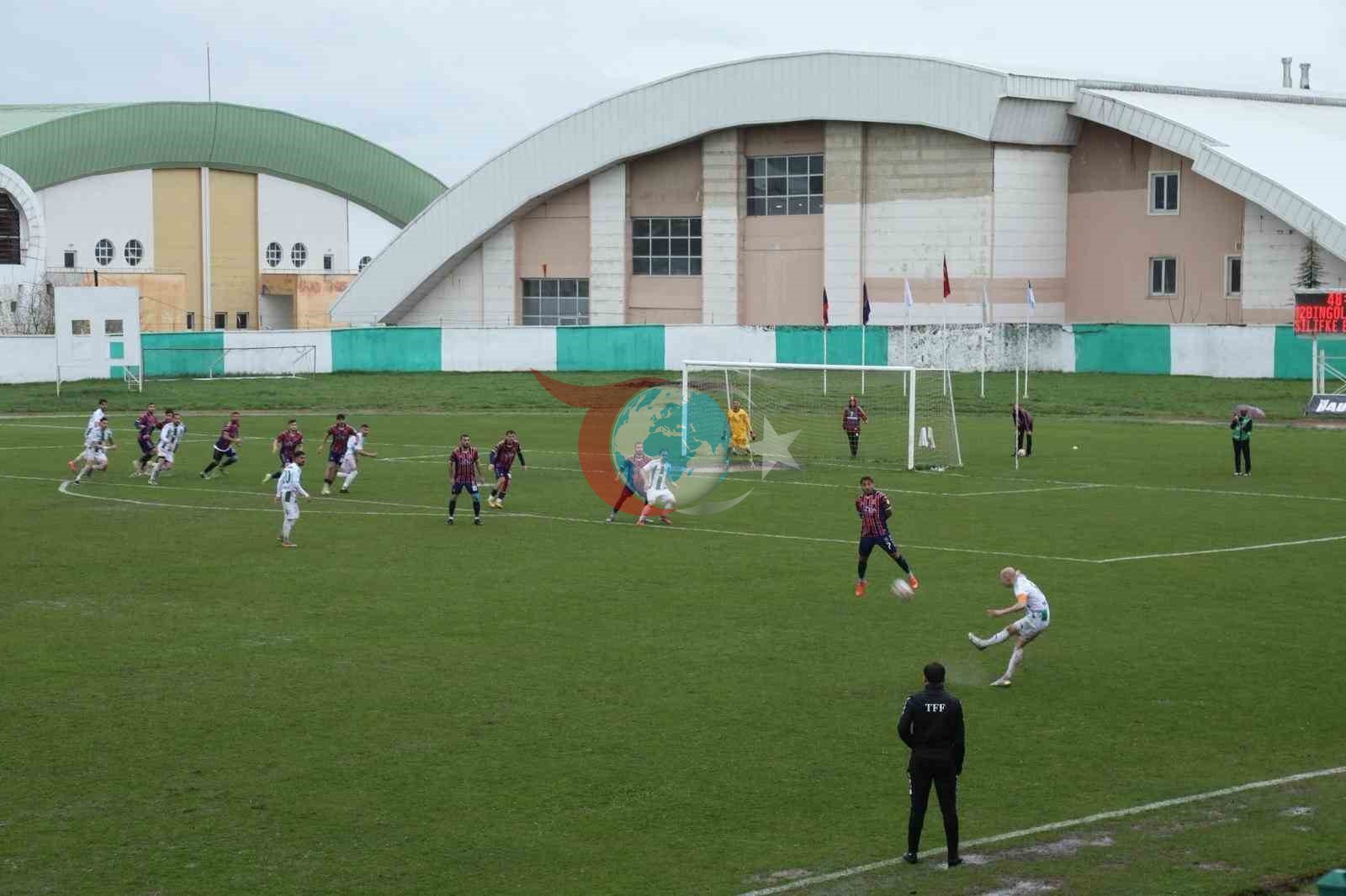 TFF 3. Lig: 12 Bingölspor: 1 - Silifke Belediye Spor: 1