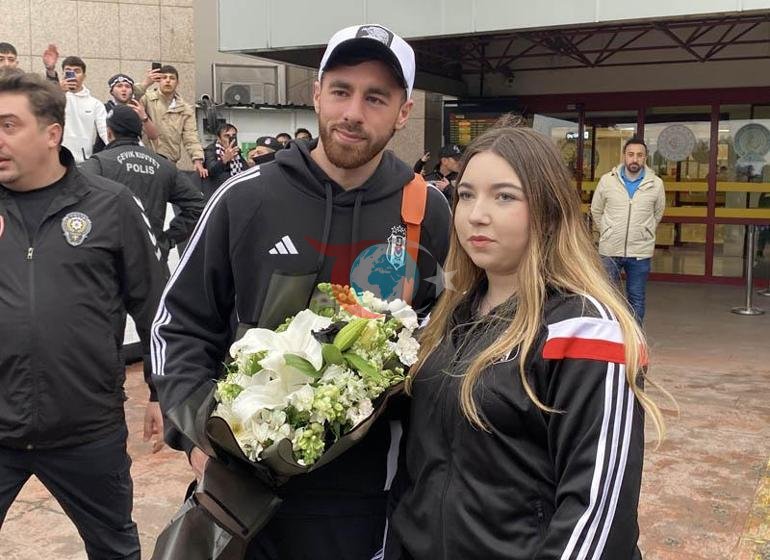 Beşiktaş kafilesi Samsuna geldi