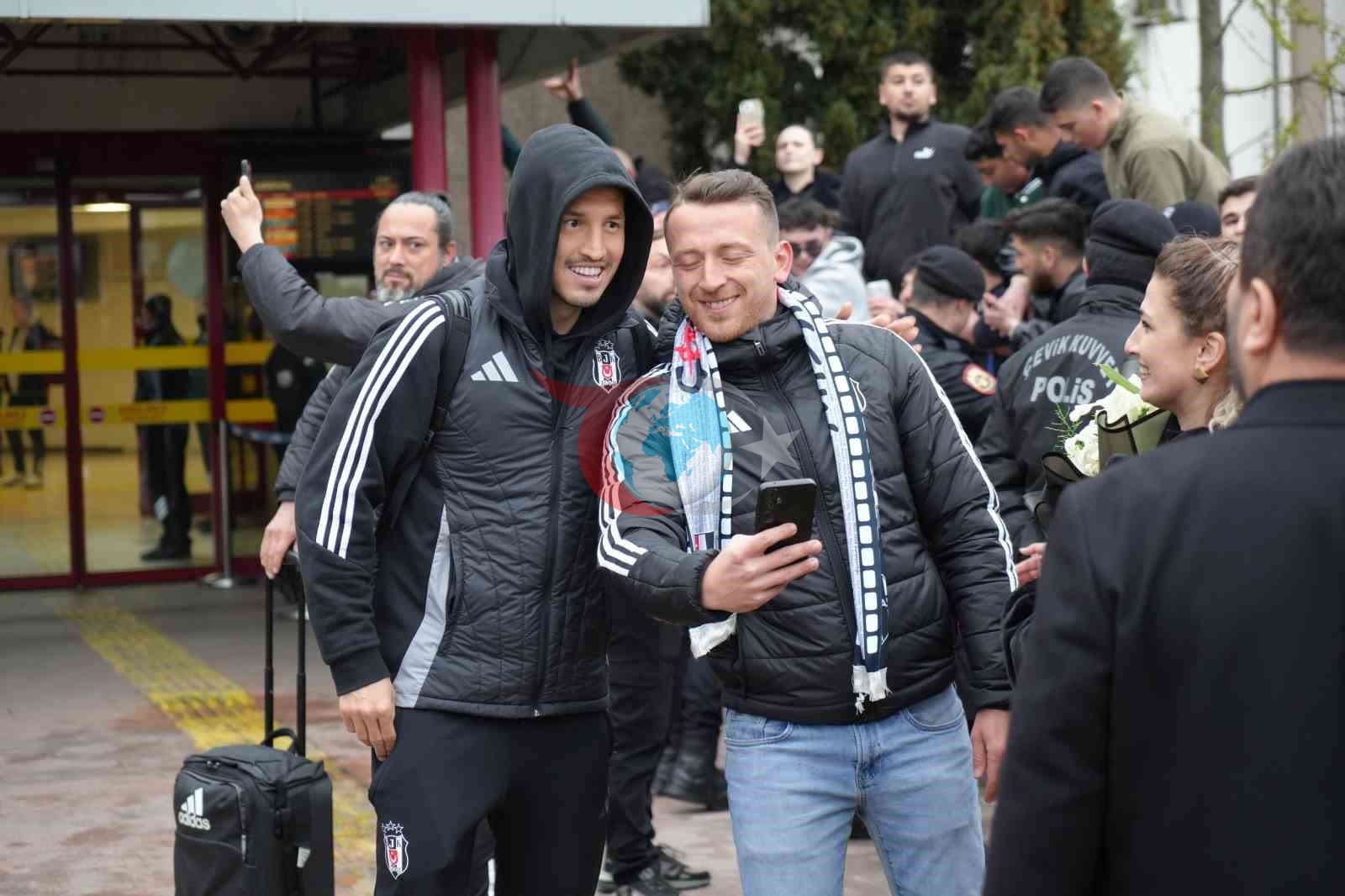 Beşiktaş, Samsun&rsquo;a geldi
