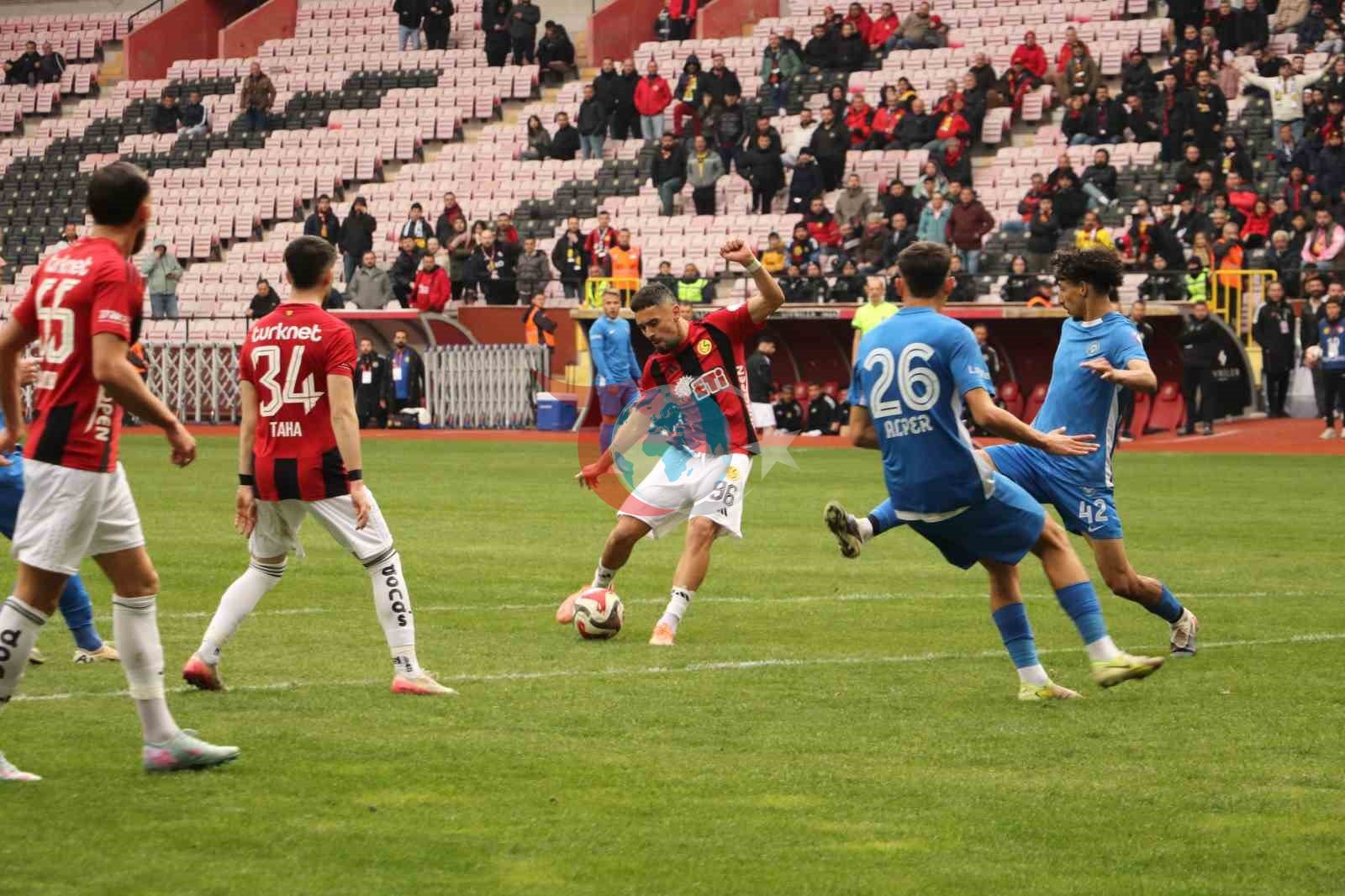 TFF 3. Lig Eskişehirspor: 1 - Alanya 1221: 0