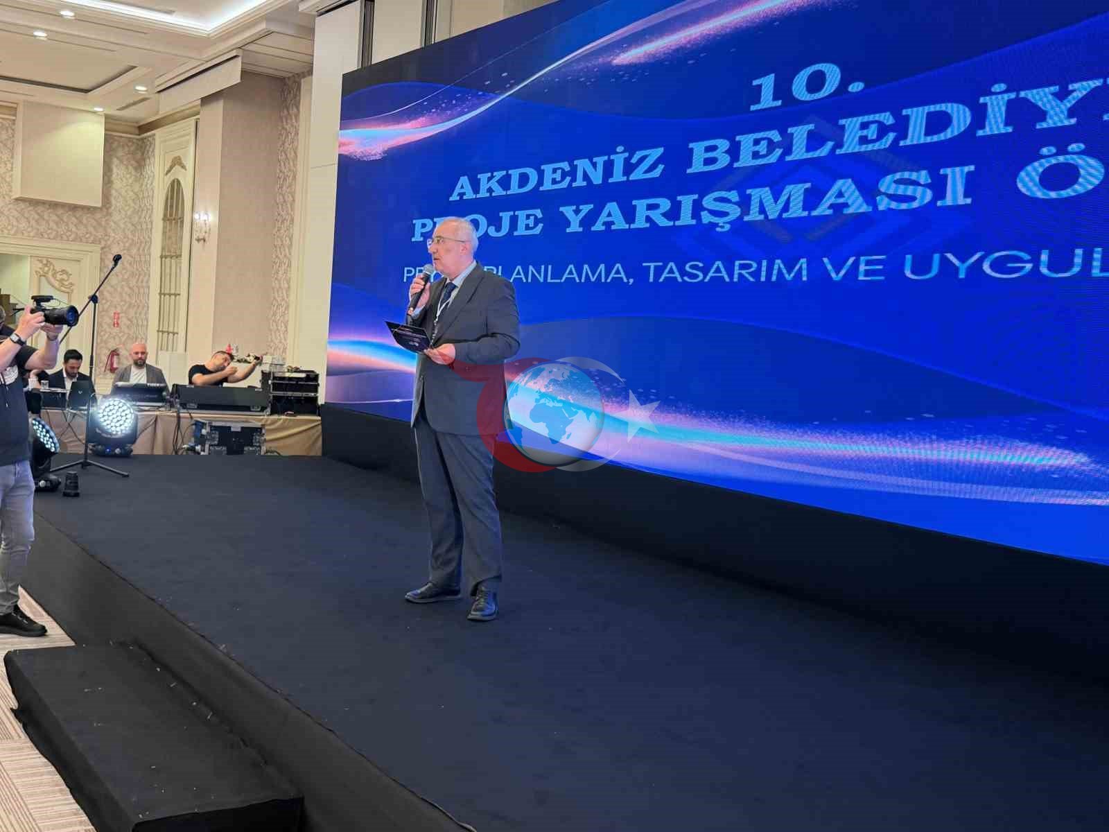 Çameli Belediyesi’ne Akdeniz Belediyeler Birliği’nden katılım ödülü