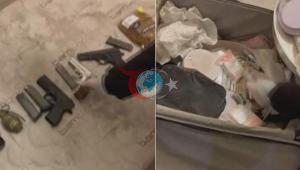 Esenyurtta uyuşturucu operasyonu Baskın yapılan evde el bombası bulundu