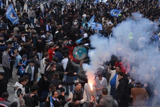 Erzurumda Süper Lig coşkusu